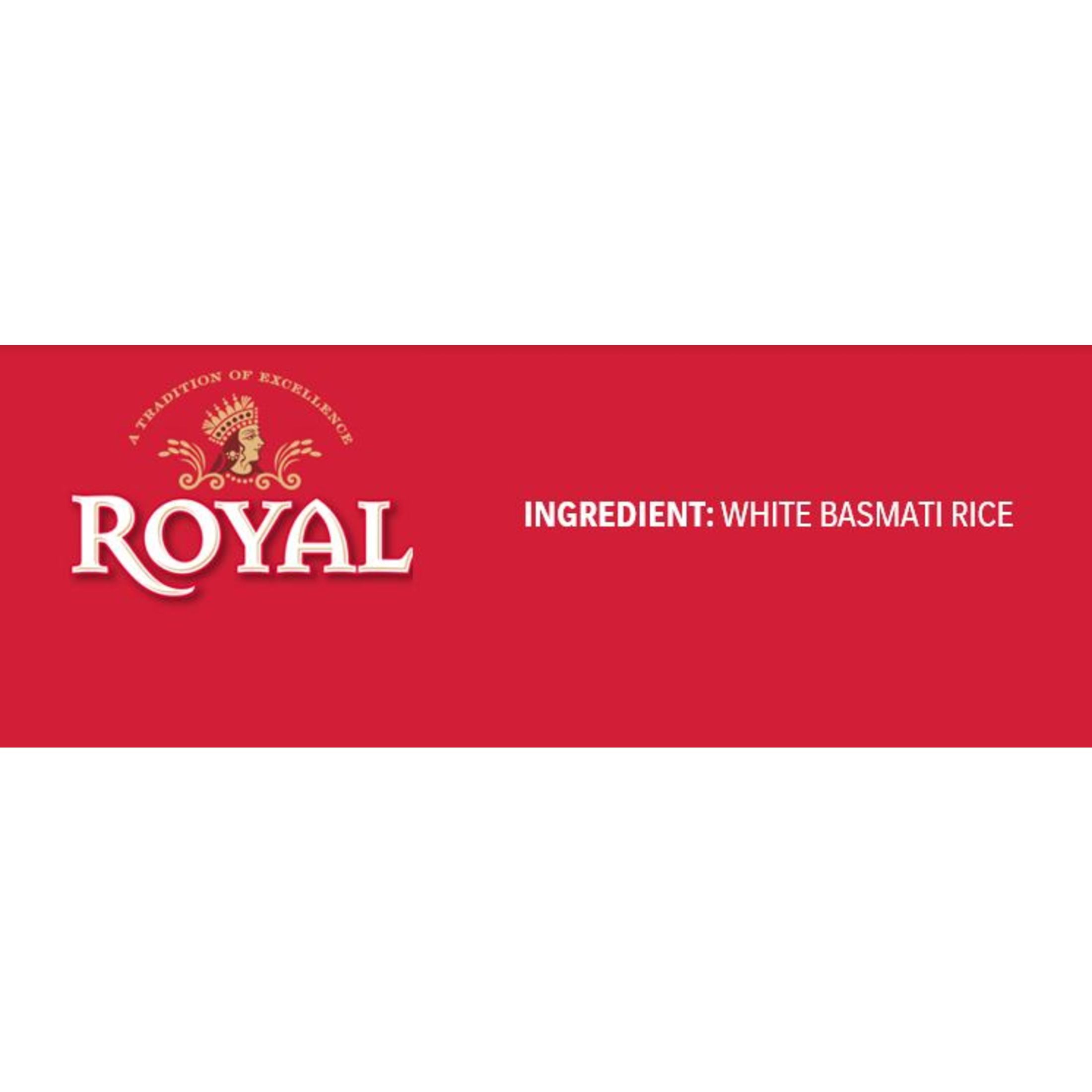 Royal White Basmati Long Grain Rice, Bulk Bag, 2 Lb
