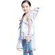 thumbnail image 4 of Poncho impermeable reutilizable de EVA transparente con capucha, de una pieza, para niños (talla L, colorido)., 4 of 6