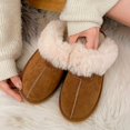 thumbnail image 2 of Designer Women's Slippers Winter Plush Warm Shoes Unisex Indoor Outdoor Flip Flops Casual Shoes Zapatos De Mujer Uggs, 2 of 4