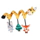thumbnail image 3 of Asiento en espiral para bebé, juguetes decorativos, bonitos accesorios, ligeros, envolventes, colgantes, sonajero, juguetes sensoriales para bebés de Con forma de animal, 3 of 8