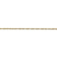 thumbnail image 3 of Real 14kt Yellow Gold 1.4mm Singapore Chain; 18 inch; for Adults and Teens; for Women and Men, 3 of 5