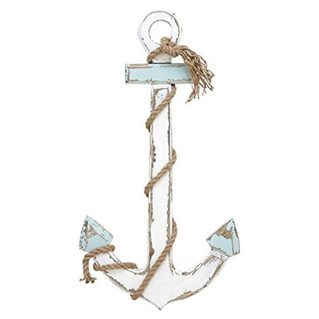 Wooden Anchor Wall Decor wood anchor nautical maritime decor, 28-inch15-inch, anytime Wooden Anchor Wall Decor wood anchor nautical maritime decor, 28-inch15-inch, anytime