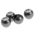 thumbnail image 3 of 4PCS Gris Rueda Neumático Neumático Válvula Vástagos Tapas de Cubierta de Polvo de Aire para Coche Camión 8 Yotijar Tapa de los vástagos de la válvula de aire del neumático de la rueda, 3 of 7