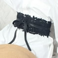 thumbnail image 5 of Fashion Lace Belt Waist Band Obi Style Women Bow Tie Waistband Belt for Dress , D, 5 of 7