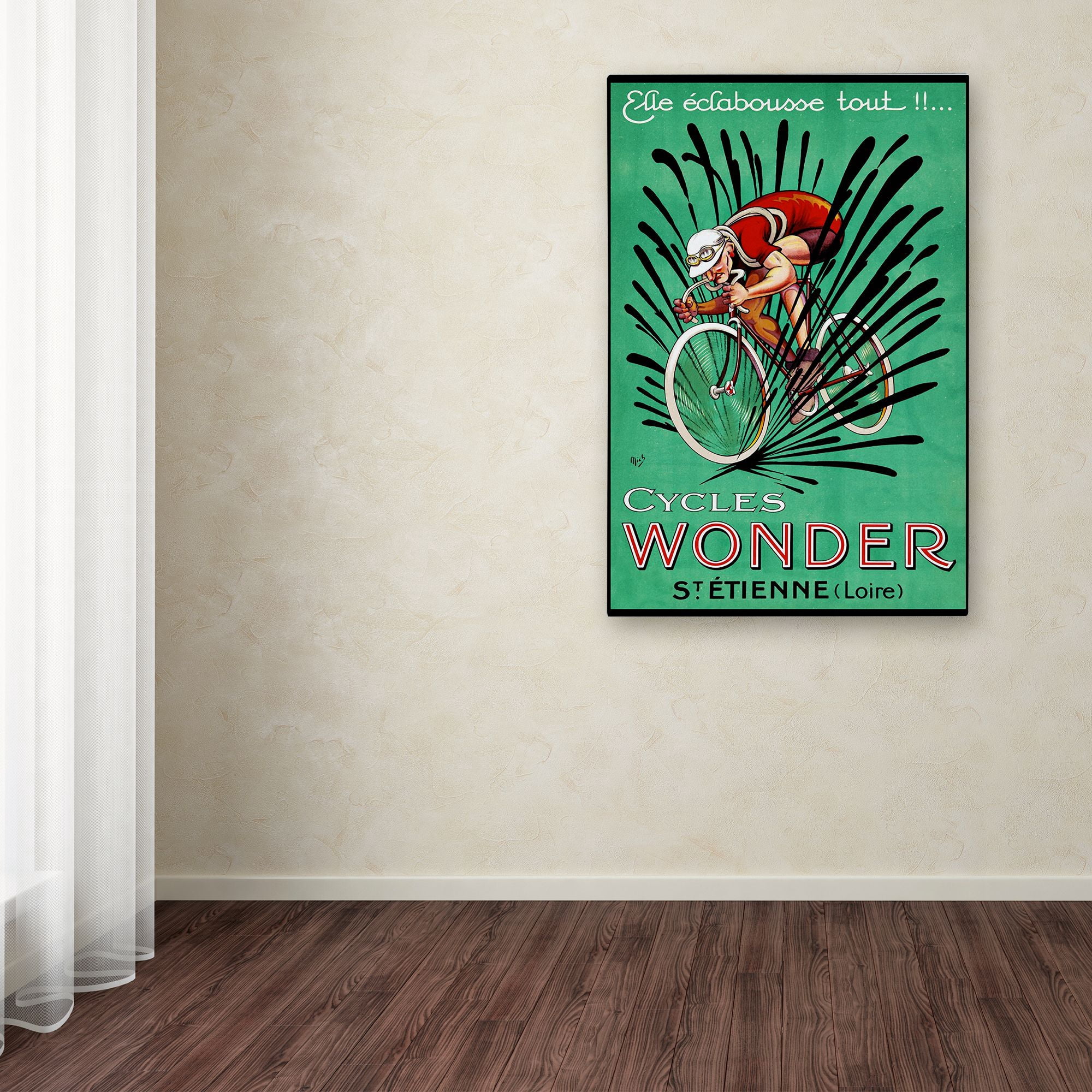 Trademark Fine Art 'Ad Wheels 9' Canvas Art by Vintage Lavoie