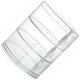 thumbnail image 3 of FELTECHELECTR 1 caja de almacenamiento transparente multicapa para maquillaje y joyas, giratoria de sobremesa., 3 of 6