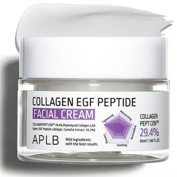 Crema facial APLB COLLAGEN PEPT CEN 29,4% con péptido EGF 55 ml
