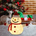 thumbnail image 1 of Muñeco de nieve de Navidad/pingüino/lámpara LED LED IP65 Partido de Navidad impermeable Luz decorativa plegable fácil de ensamblaje decoración de invierno, 1 of 9