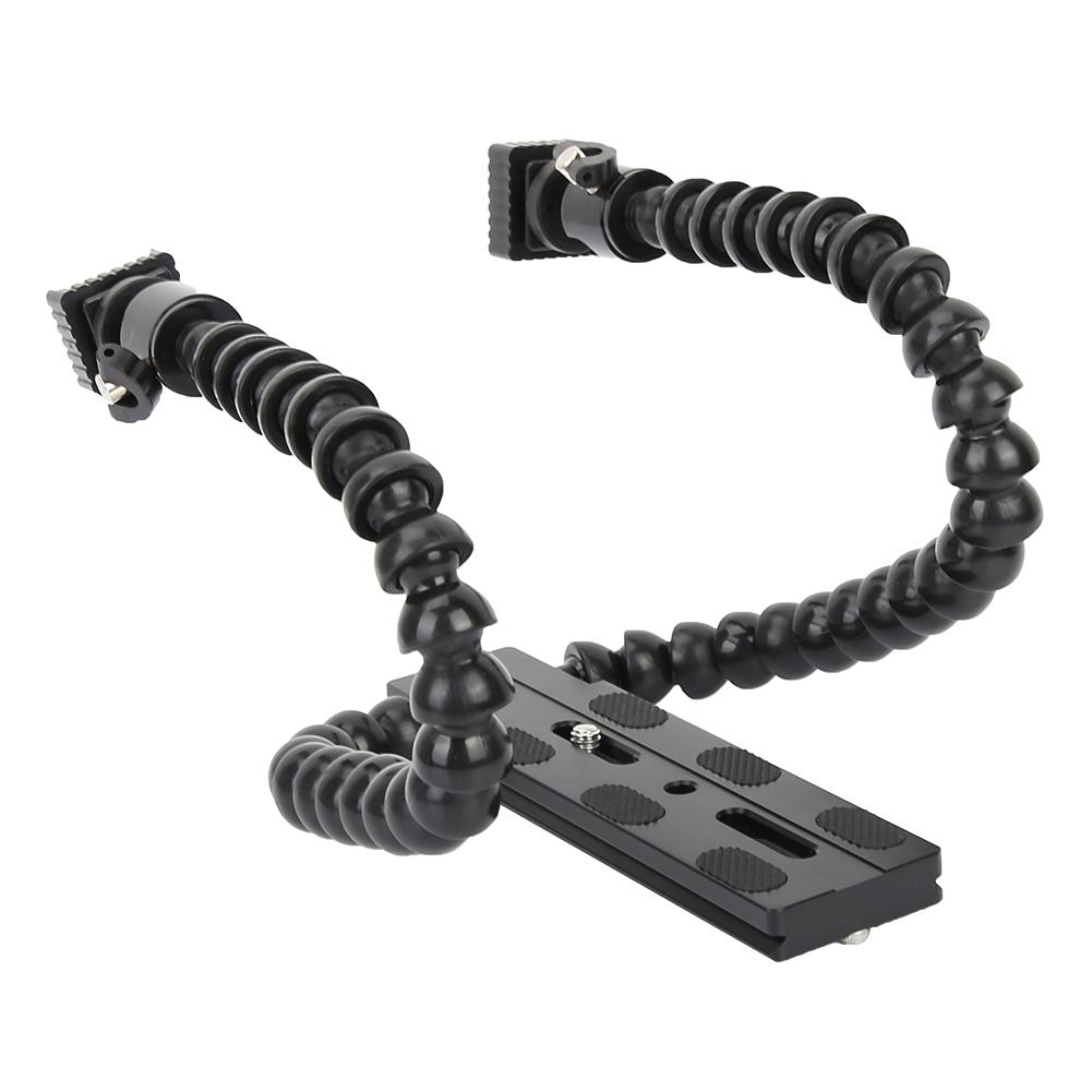 Mgaxyff Camera Flash Mount, Camera Flash Holder,Universal 1/4'' Quick