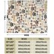 thumbnail image 4 of LHSHID Dog Paw Bones Print Blanket Soft Flannel Fleece Throw Blankets for Sofa Couch Bedroom 60x80in, 4 of 6