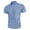 Sky Blue, variant on cllios Mens Short Sleeve Dress Shirts Wrinkle Free Solid Button Down T Shirts Summer Business Casual Formal Shirt Regular Big and Tall Dress Shirts