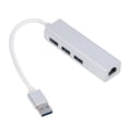 thumbnail image 1 of Adaptador USB 3.0 a Ethernet Adaptador Ethernet de concentrador multifunción multipuerto 4 en 1 para tableta portátil de escritorio, 1 of 8