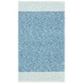 thumbnail image 4 of SAFAVIEH Nantucket Adria Geometric Chevron Area Rug, Ivory/Blue, 3' x 5', 4 of 4