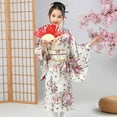 thumbnail image 2 of EnJoCho Toddler Kids Baby Girls Outfits Clothes New Year Dress Up Kimono Robe Japanese Traditional Baby Kids Summer Casual Dresses Cute Girl Party Wear Clothes, 2 of 5