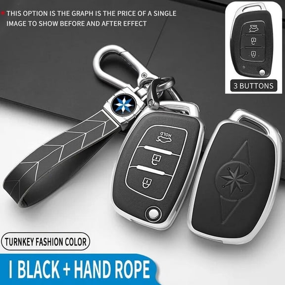 For Hyundai Tucson Sonata Fe Creta ix25 ix35 ix45 i40 i30 i20 i10 Verna Solaris Mistra Elantra Accent UMQ Car Key Cover