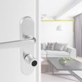 thumbnail image 3 of TFixol Smart Lock Cylinder Electronic Keypad Door Lock 4 Unlocking Ways Password/ IC Card/ Mechanical Key/ APP Upgraded Anti-theft Intelligent Lock Cylinder for European Style Security Door Wooden Doo, 3 of 7