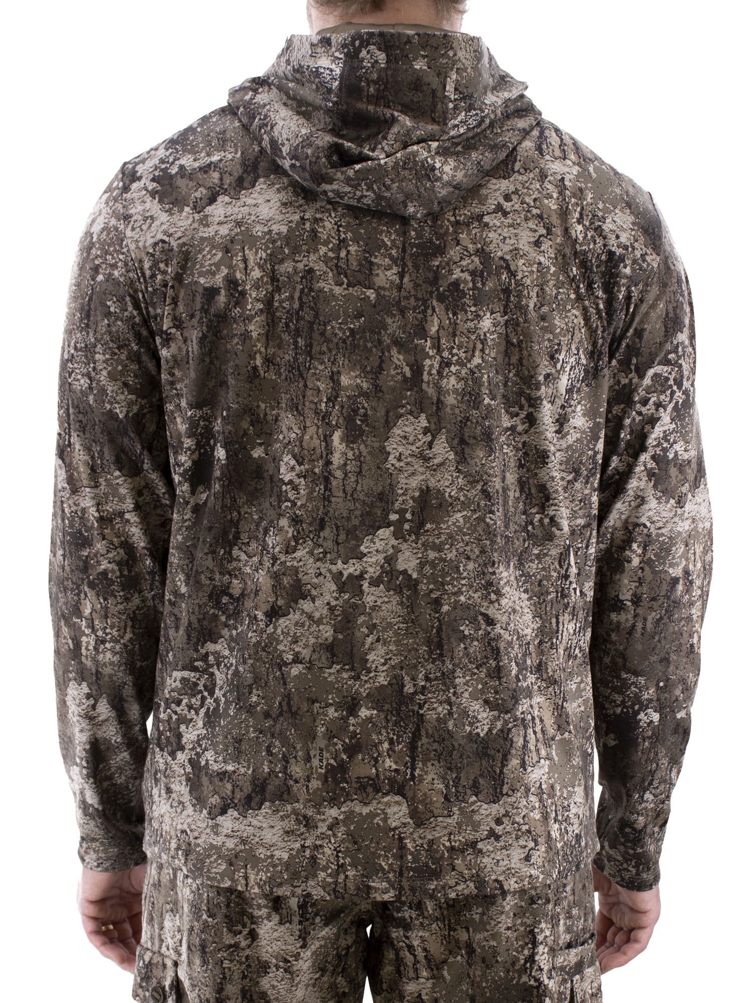 Tekari Men's Axial 1/4 Zip Performance Fleece Hunting Hoodie, S-3XL