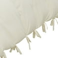 thumbnail image 4 of PiccoCasa 3 Piece Bow Tie Duvet Cover Bedding Set with 2 Pillowcases Queen Beige, 4 of 6