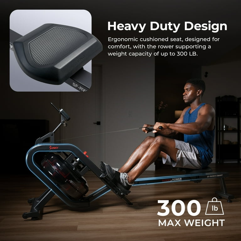 Sunny phantom hydro rowing machine review hotsell