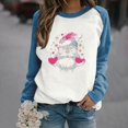 thumbnail image 2 of RKSTN Sweatshirt for Women Nouveau Pull Décontracté à Manches Longues Col Rond Mode Imprimé Haut Sweatshirt de Noël, 2 of 4