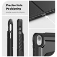 thumbnail image 7 of FJLBDE Case for iPad (A16) 11th Gen 2025/ iPad 10th Gen 10.9 Inch 2022, 360 Rotating Stand iPad Protective Case Cover with Auto Wake/Sleep, Black, 7 of 7