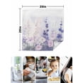 thumbnail image 5 of Cloth Napkins Set of 6 - 20x20 Inches, Lavender Washable Reusable Table Napkins, Pastoral Pastel Purple Pink Wildflower Soft & Absortbent Dining Napkin for Party Wedding Hotel Restaurant, 5 of 8