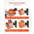 thumbnail image 4 of Receiver Hitch Lock for Standard 2 inch and 2-5/16 inch Couplers, Collar Pin Lock, Theft Deterrent for Trailers, 4 of 11