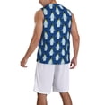 thumbnail image 2 of Sikiie Beautiful King Penguin Pattern Basketball Jersey Reversible Men's Mesh Athletic Sports Shirts Training Practice S-4XL3X-Large, 2 of 6