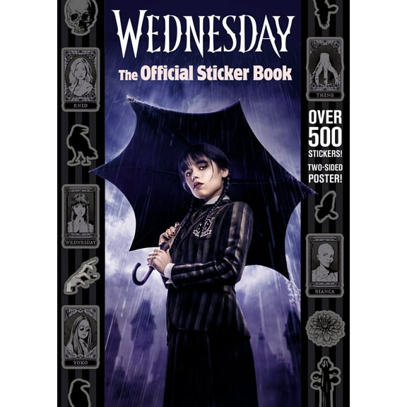 Wednesday the Official Sticker Book (Paperback)