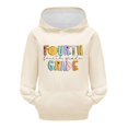 thumbnail image 6 of Ruyang Girls Boys 4th Grade Back to School Hoodie Kids Long Sleeve Cute First Day of School Hoodie Preppy Sweatshirts, 6 of 7