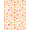 Multicolor Pink Orange Yellow Mint, Pattern 18, variant on ODIKA 8'x10' Washable Area Rug Palette Playful Asymmetrical Layout Bold Checkered Abstract for Dining Room, Large Office, Lounge, Non-Slip Chair-Friendly Mat