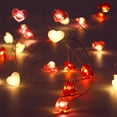 thumbnail image 1 of Valentine's Day Decor Heart Fairy String Red Pink Heart Lights$, 1 of 1
