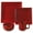 Red, variant on HiEnd Accents 16-Piece Savanah Dishes Set Taupe