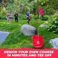 thumbnail image 4 of Cubo de golf, patio trasero de golf al aire libre con cabezal de palo de gran tamaño, 4 of 4