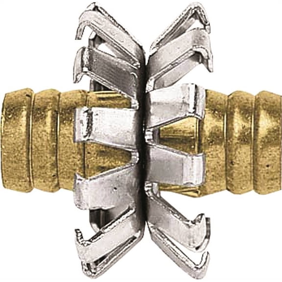 1 Pc, Gilmour 1/2 In. Brass Clinch Hose Mender