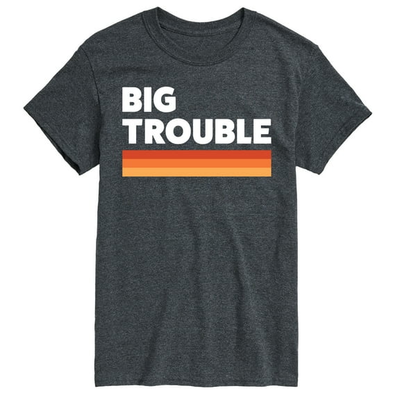 Instant Message - Trouble Big - Men's Short Sleeve Graphic T-Shirt