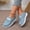 Blue, variant on Women's Loafers - Casual Shoes with Anti-slip Outsole, Lightweight for All-Day Wear