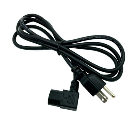 Kentek 6 Feet FT Right 90° AC Power Cable Cord For HP MONITOR 2159M 2010I 2009M