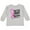 AC-Heather Grey, variant on Inktastic Never Stop Fighting Breast Cancer Awareness Boys or Girls Long Sleeve Toddler T-Shirt