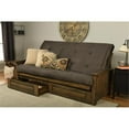 thumbnail image 5 of Kodiak Furniture Washington Queen-size Wood Storage Futon with Gray Mattress, 5 of 9
