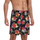thumbnail image 2 of Balery Red Rose Flower Pantalones cortos de pijama de punto de algodón para hombre con cinturilla y bolsillos-Small, 2 of 6