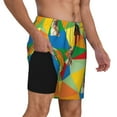 thumbnail image 2 of Daiia German Shepherd Dog Mens Swim Trunks Swim Shorts Quick Dry Swim Shorts with Mesh Lining Pockets-Small, 2 of 9