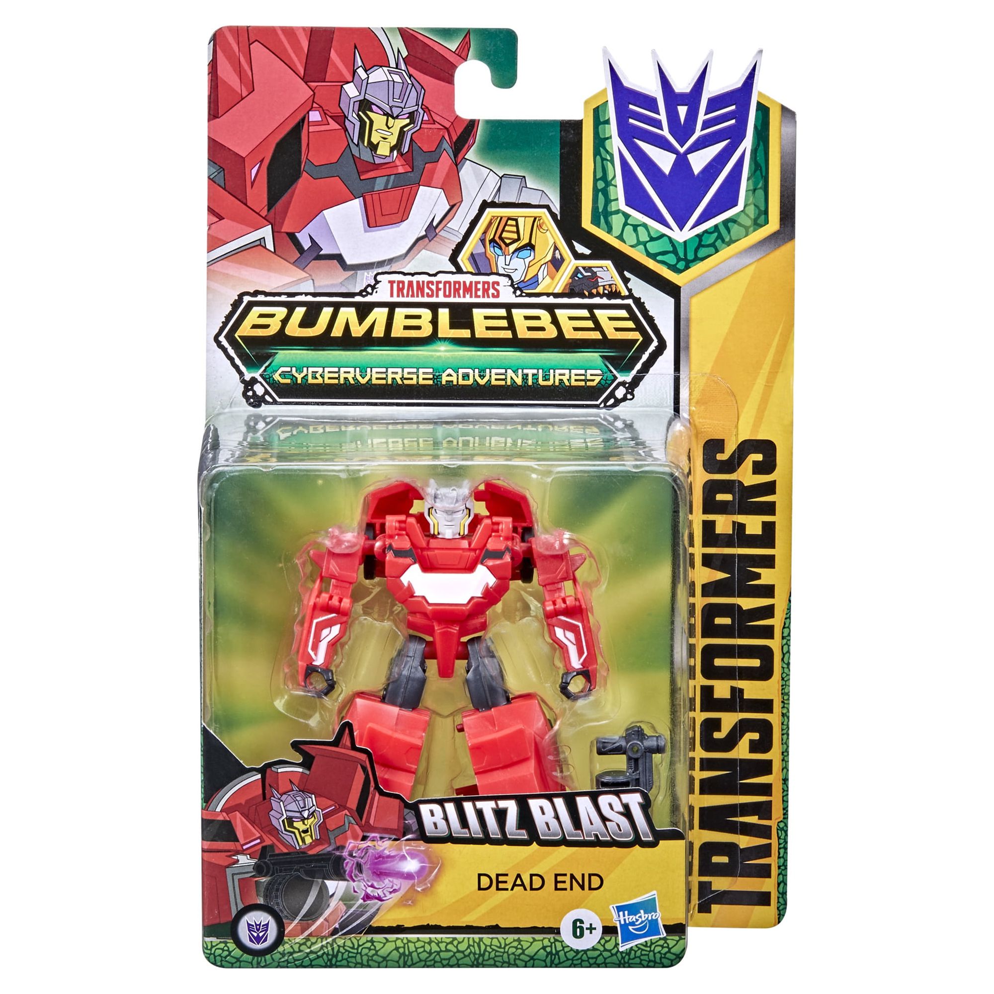 Transformers: Bumblebee Cyberverse Adventures Dead End Kids Toy Action Figure for Boys and Girls (10”)
