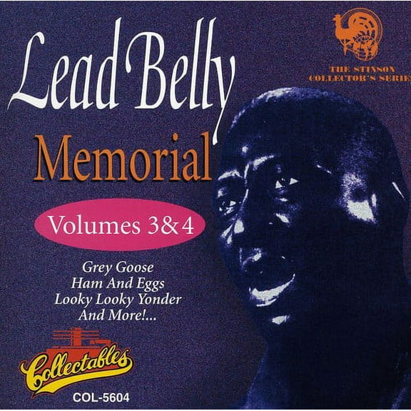 Lead Belly - Memorial 3 & 4 - Music & Performance - CD