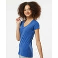 thumbnail image 2 of Tultex Women�'s Poly-Rich V-Neck T-Shirt, 2 of 5