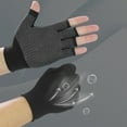 thumbnail image 6 of Pack of 10 Ventilated Fingerless Gloves Antislip Grip Packing Moving Activity, 6 of 15
