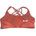 thumbnail image 2 of Victoria's Secret Strappy Crossover Sport Bra Bra Size Small Color Coral Orange NWT, 2 of 2