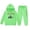 Mint Green, variant on XEGLSBU Christmas Outfits for Girls 7-8 Christmas Reindeer Girls' Hoodie Set Children's Two Piece Set Medium and Small Children's Long Sleeved Hoodie and Sweatpants Mint Green Size 4-5 Years