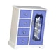 thumbnail image 2 of Caja de madera para guardar joyas, vitrina para joyas decorativas para mujer Púrpura, 2 of 9