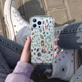 thumbnail image 4 of Rabbit Country Animals Collage Clear Case for iPhone 11 Pro Max,Aesthetic Art Design Case for Men Women,Unique Soft Transparent TPU Bumper Case Cover, 4 of 4